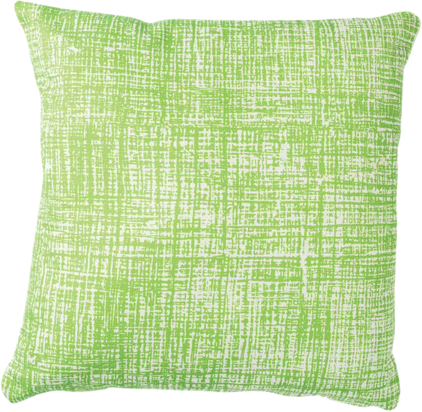 Hessian Cushion - Lime - 50 x 50cm 